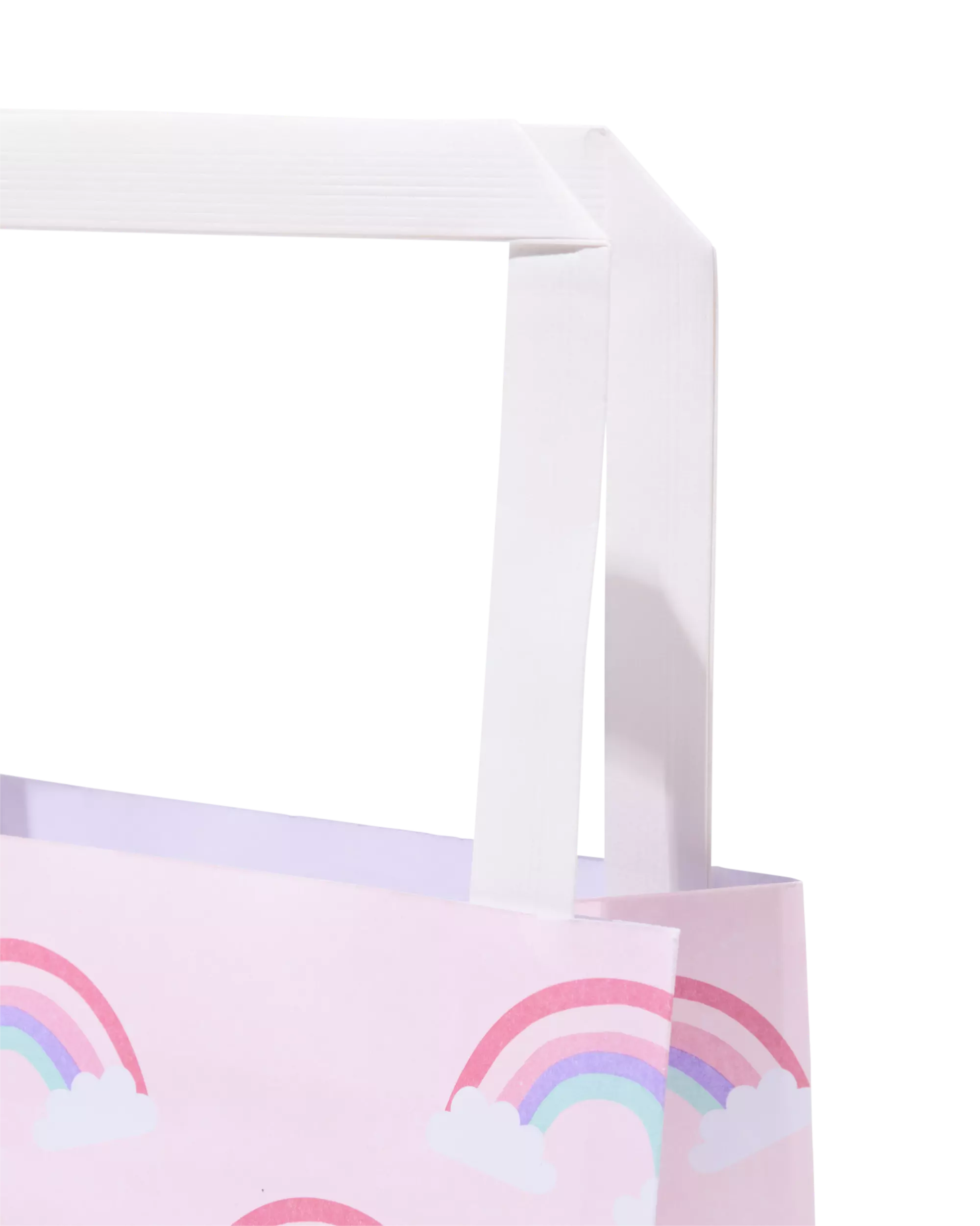 Geschenktüten S, 21 × 13 × 21 cm, Regenbogen – 6 Stück