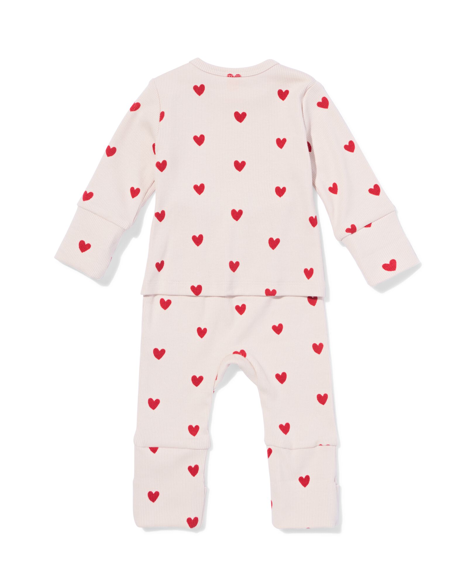 barboteuse b&eacute;b&eacute; c&ocirc;tel&eacute;e petits c&oelig;urs lilas lilas - 33458120LILAC - HEMA