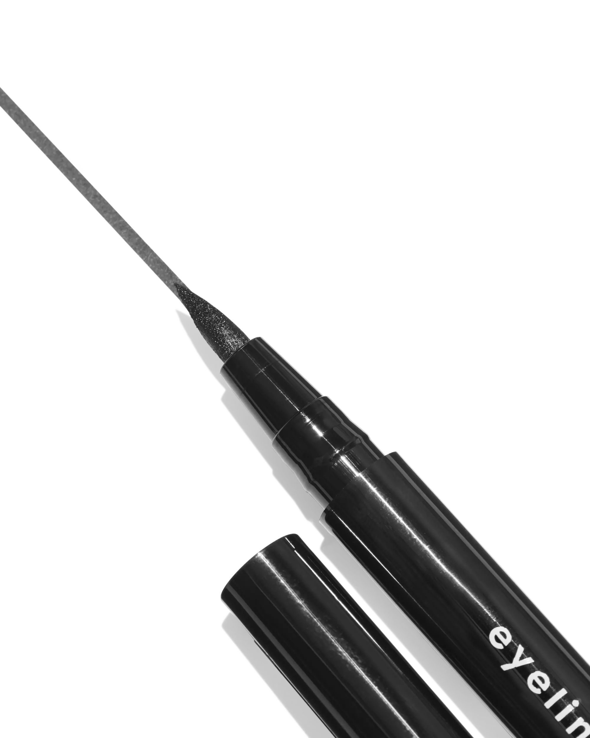 soft eyeliner waterproof mat zwart