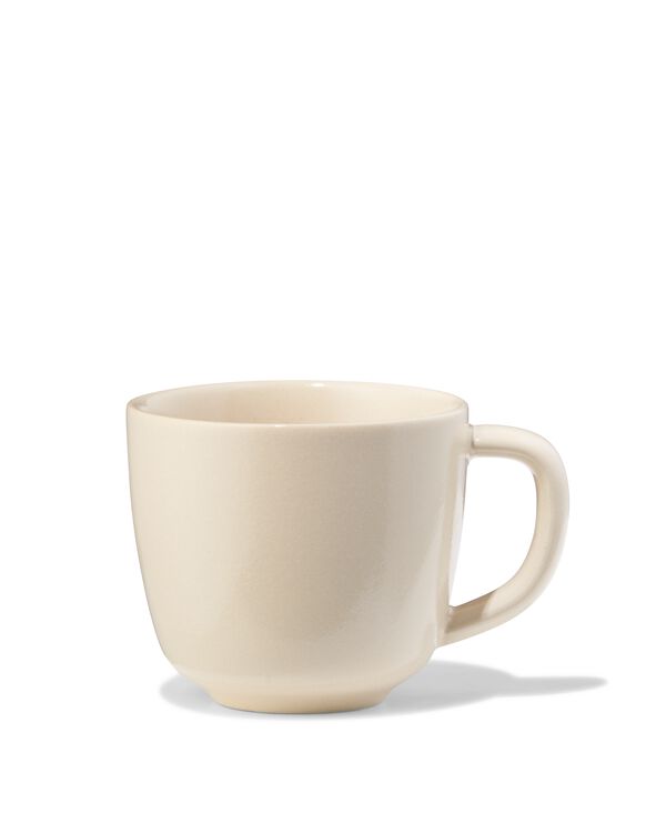 tasse &agrave; espresso 90 ml Puur fa&iuml;ence blanc cass&eacute; - 80660314 - HEMA