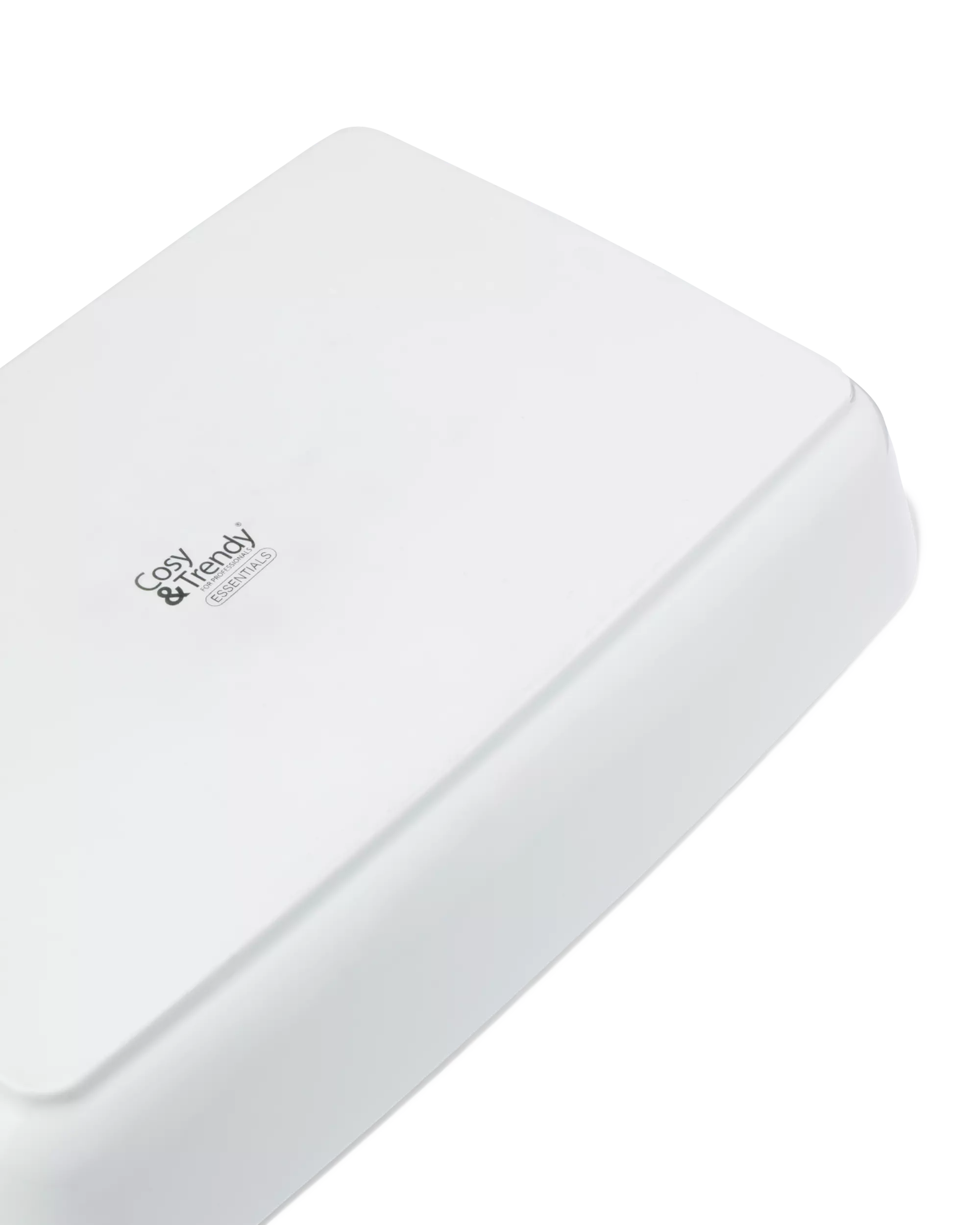 plat de cuisson au four 31x19x5,5 cm porcelaine blanche