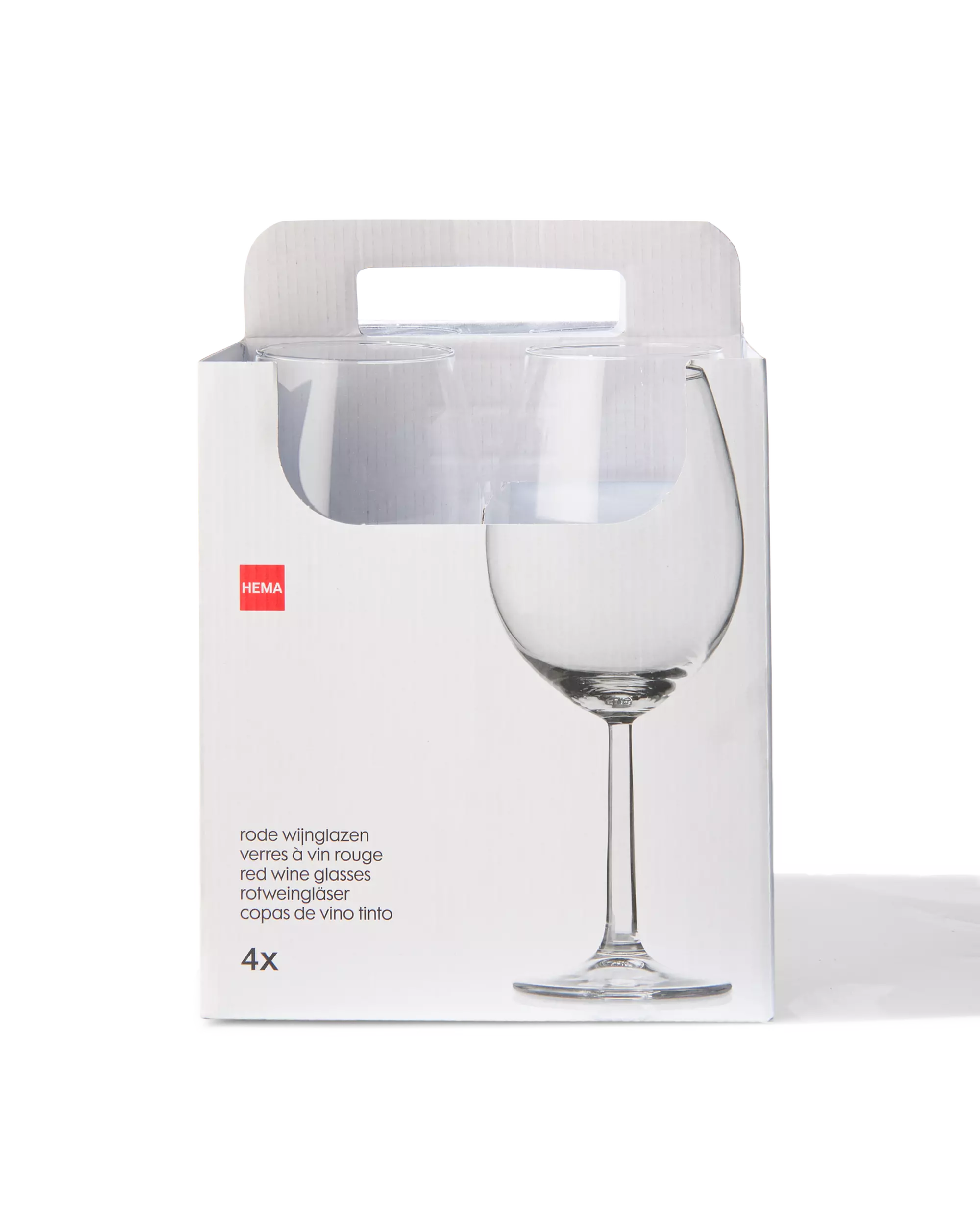 4 verres à vin rouge 430ml