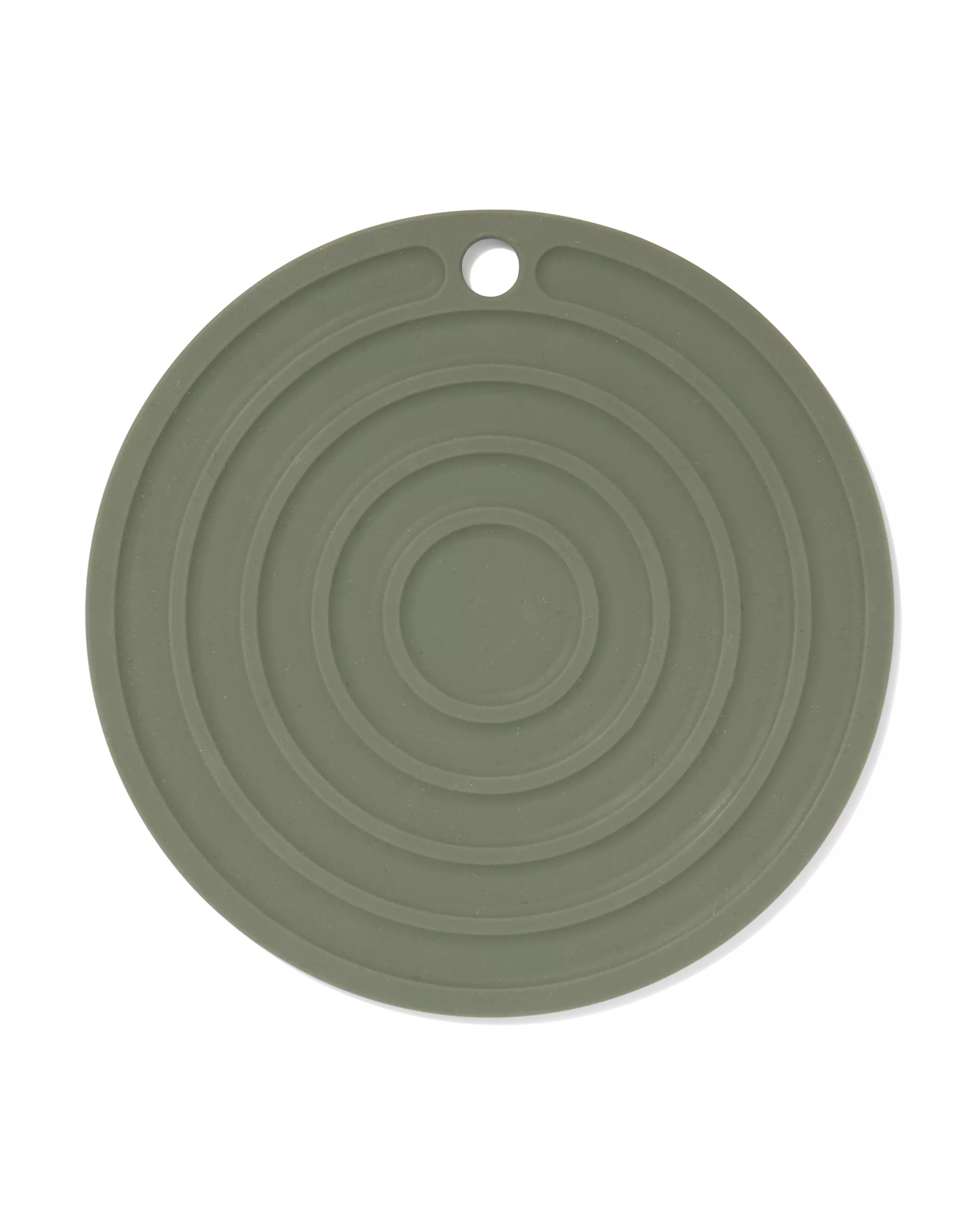 dessous de plat ⌀19cm silicone vert