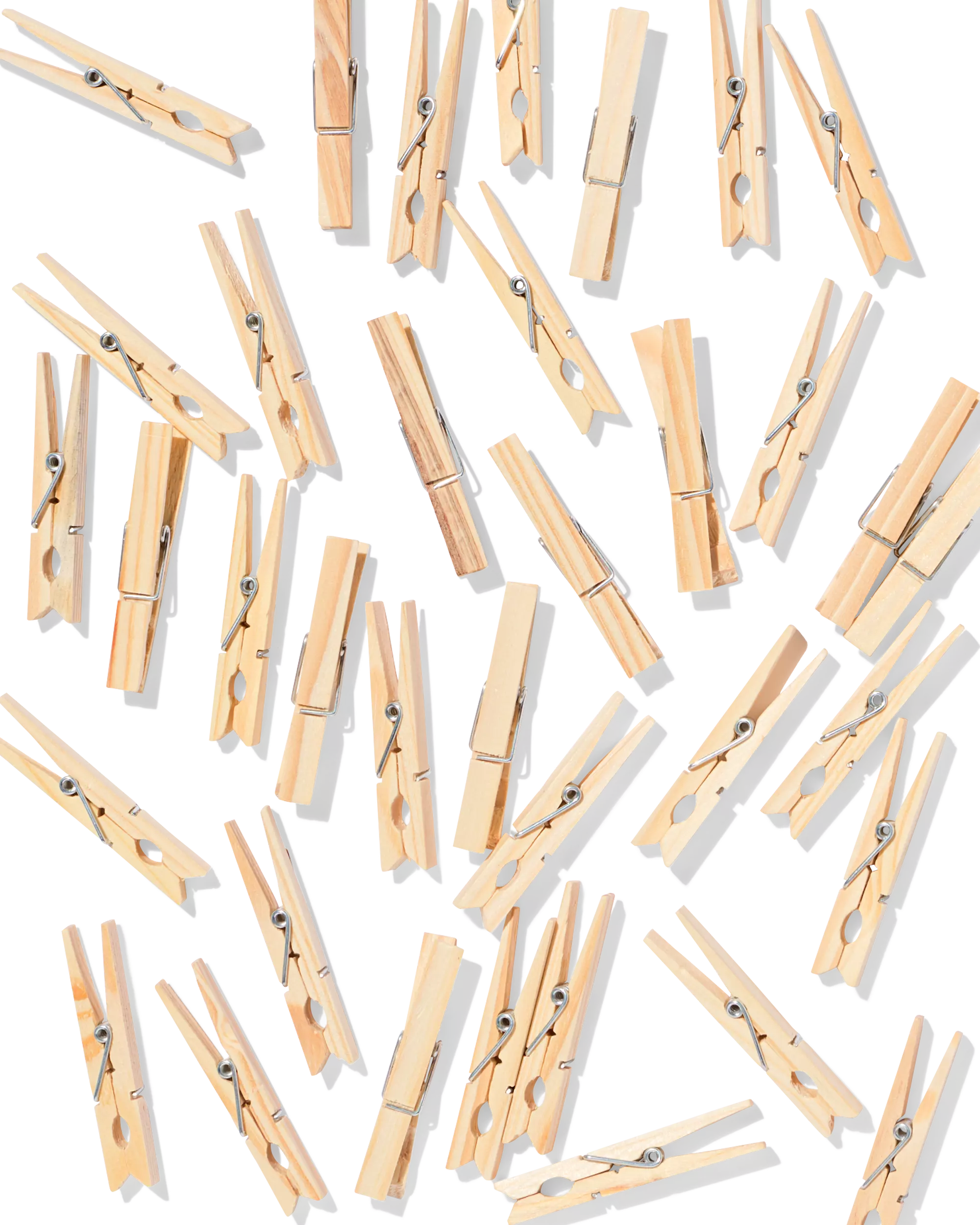 Wäscheklammern Holz – 36 Stück