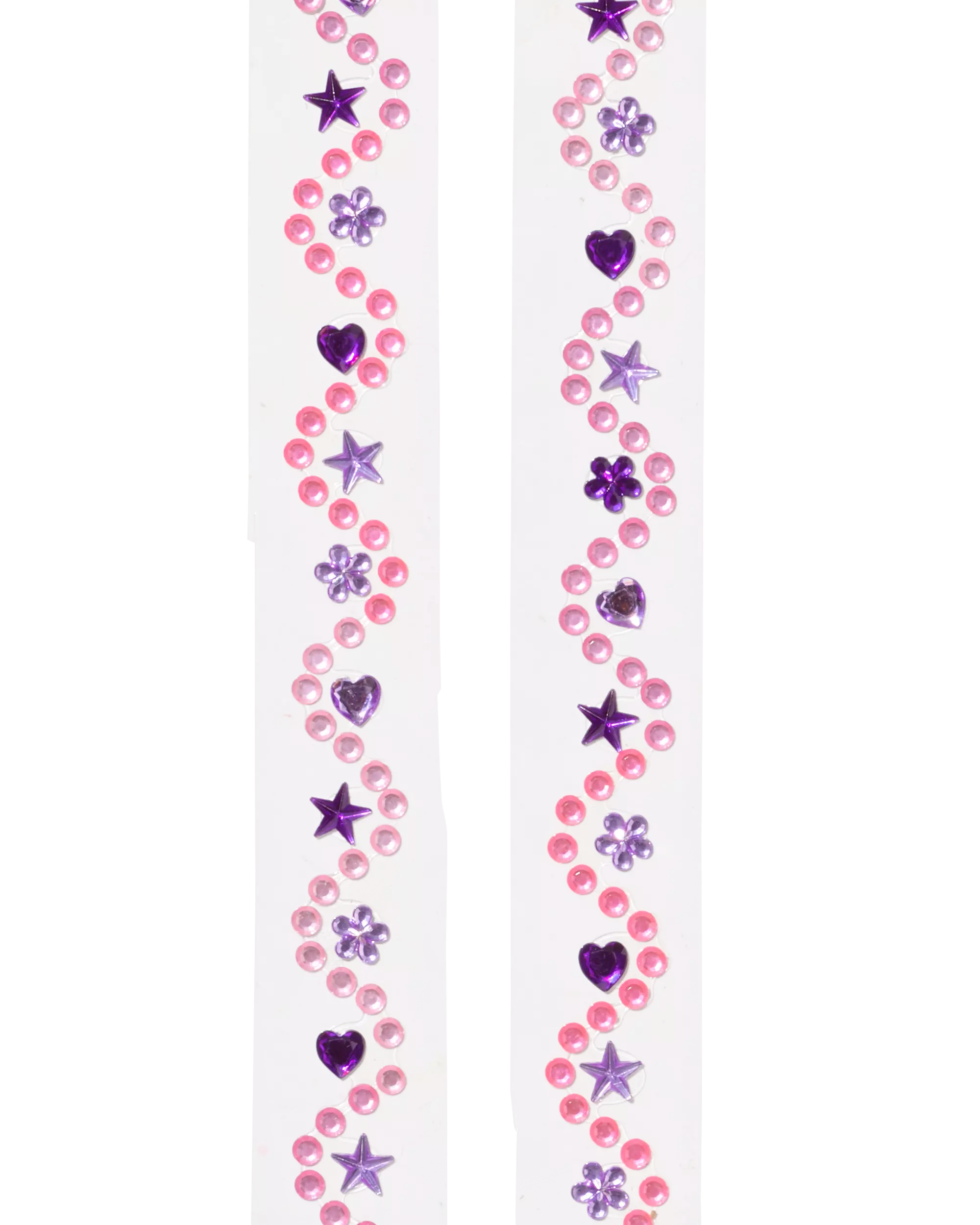 edelsteenstickers op rol 90cm - 2 stuks