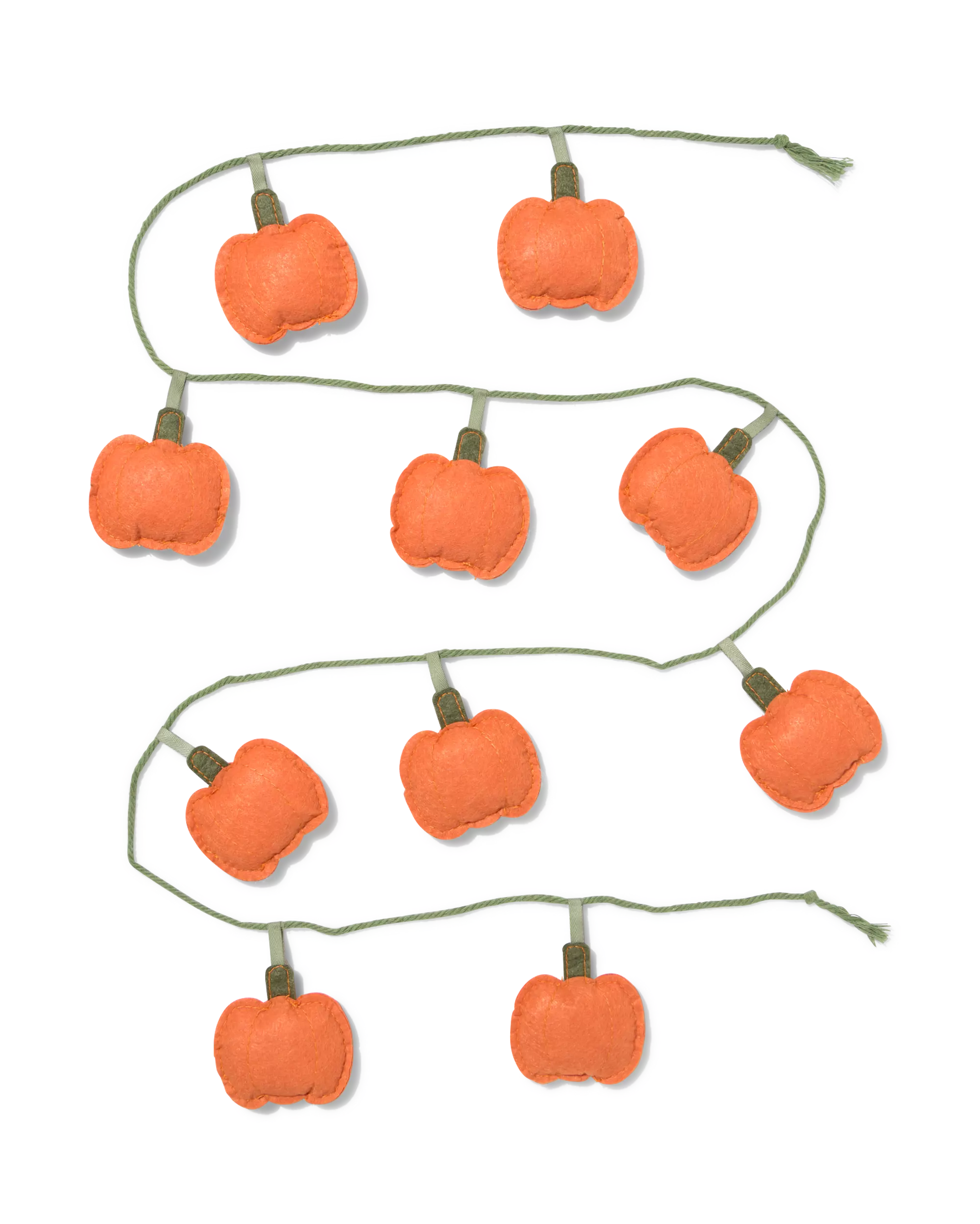 guirlande 1,8 m feutre citrouilles