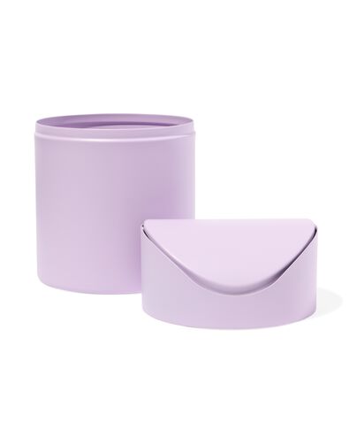 poubelle 1&thinsp;L lilas - 80330063 - HEMA