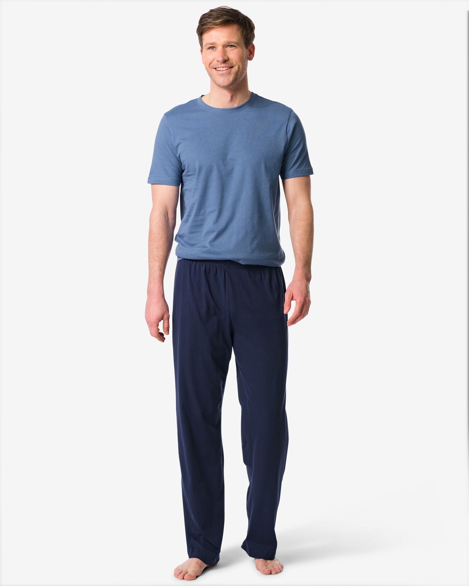 pyjama homme  bleu - 23686630BLUE - HEMA