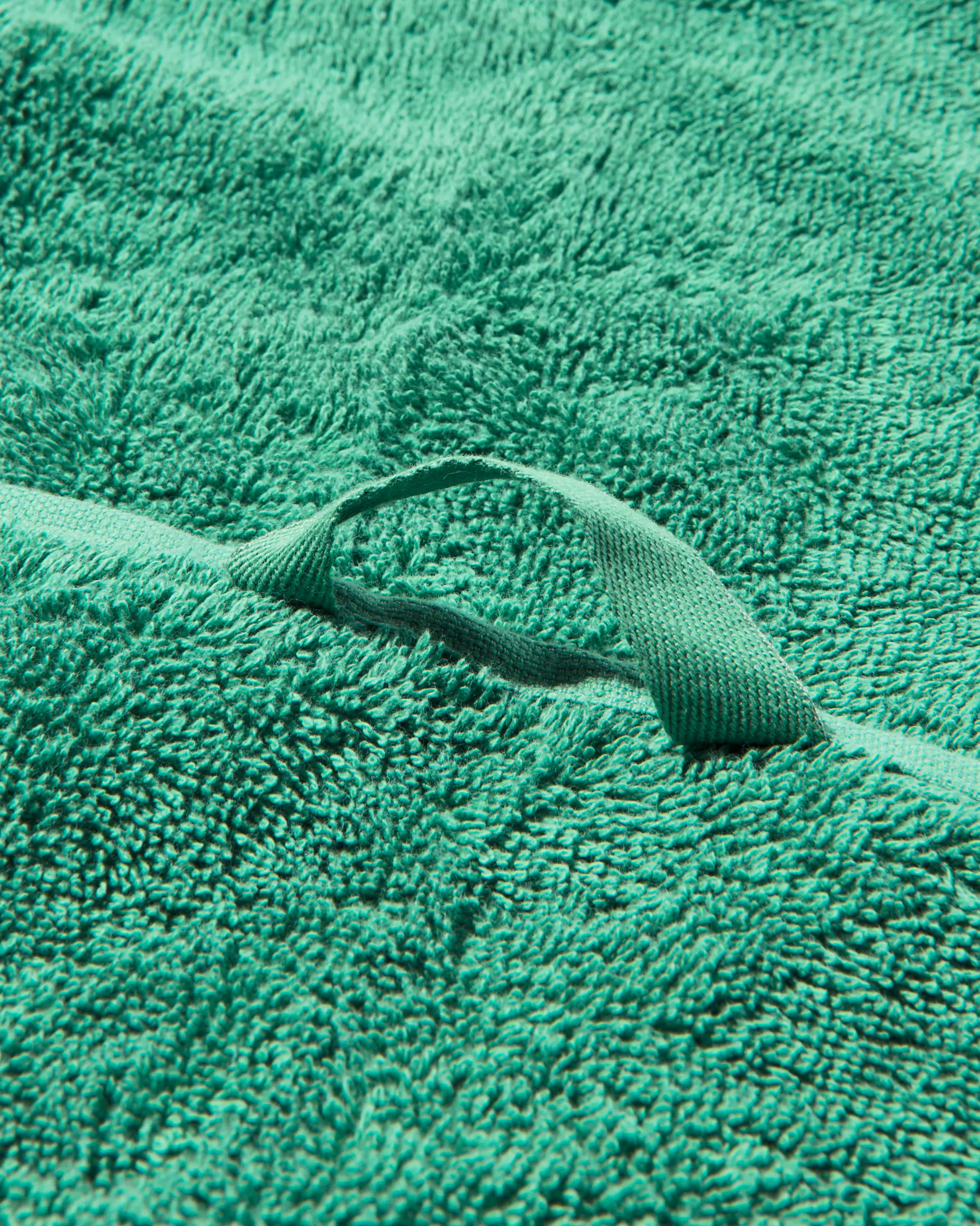 serviette 50x100 cm qualité lourde vert moyen