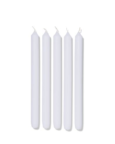 12 bougies longues &Oslash;2.2x29 blanc blanc 2,2 x 29 - 13503050 - HEMA