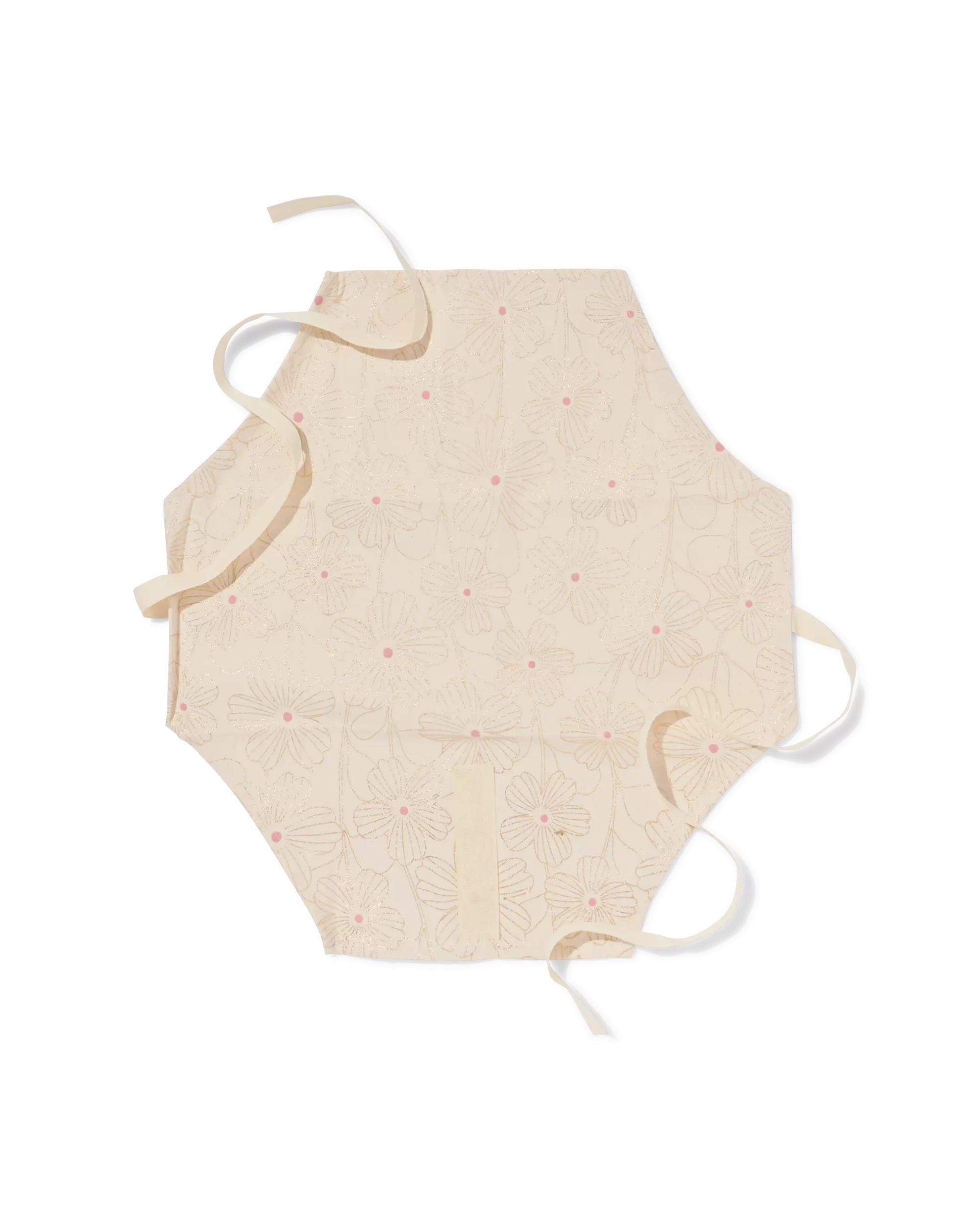 emballage cadeau en coton 44x39cm fleurs