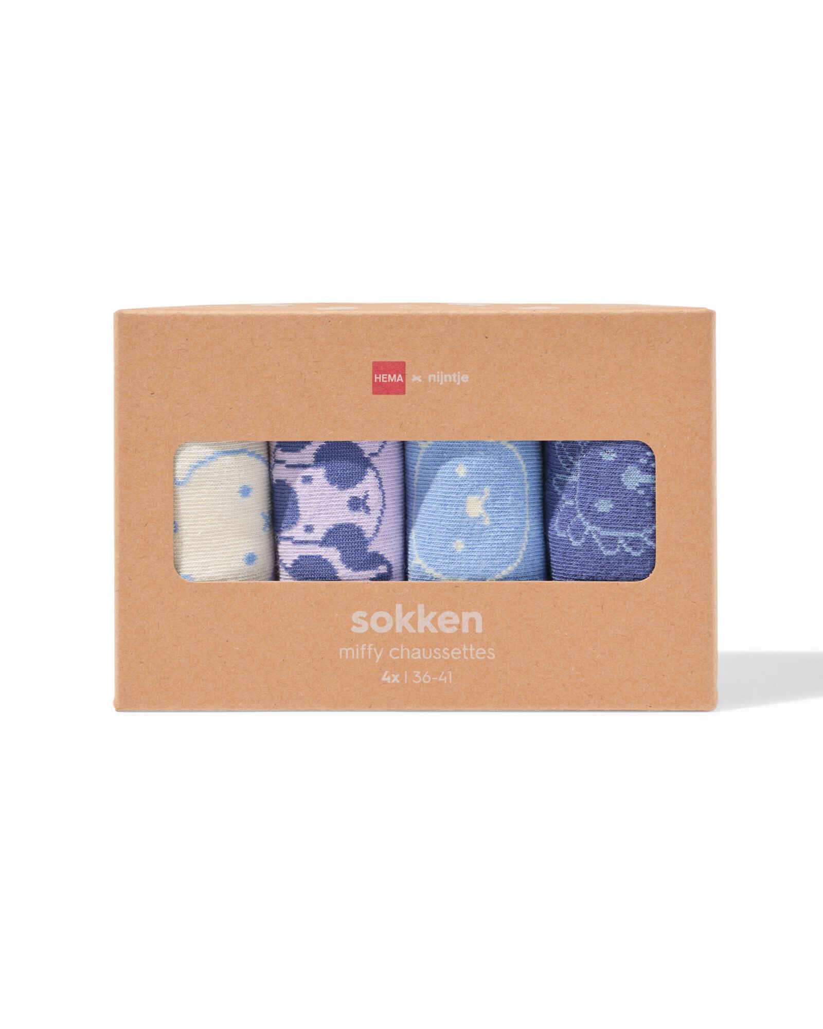 Miffy Socken, Gr&ouml;&szlig;e 36&ndash;41 &ndash; 4 Paar - 60410339 - HEMA