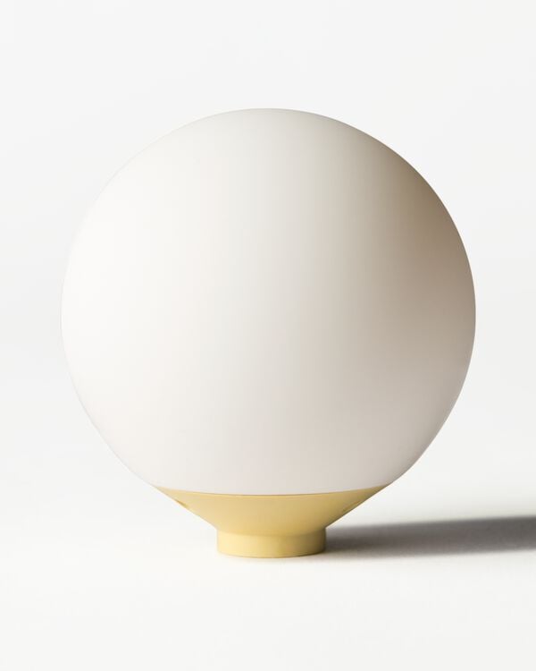 boule led d'ambiance petite ⌀7,5cm silicone blanche - 13326330 - HEMA