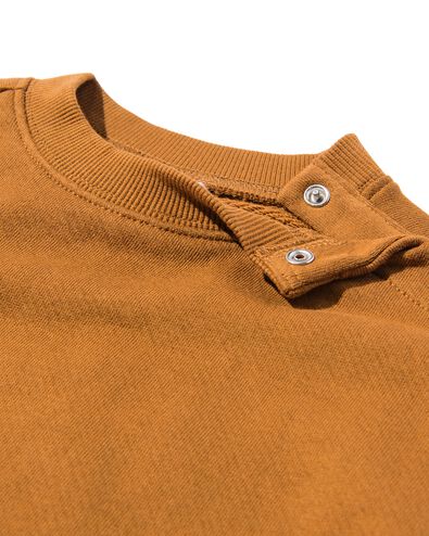 pull b&eacute;b&eacute; molleton abstrait marron marron - 33107980BROWN - HEMA
