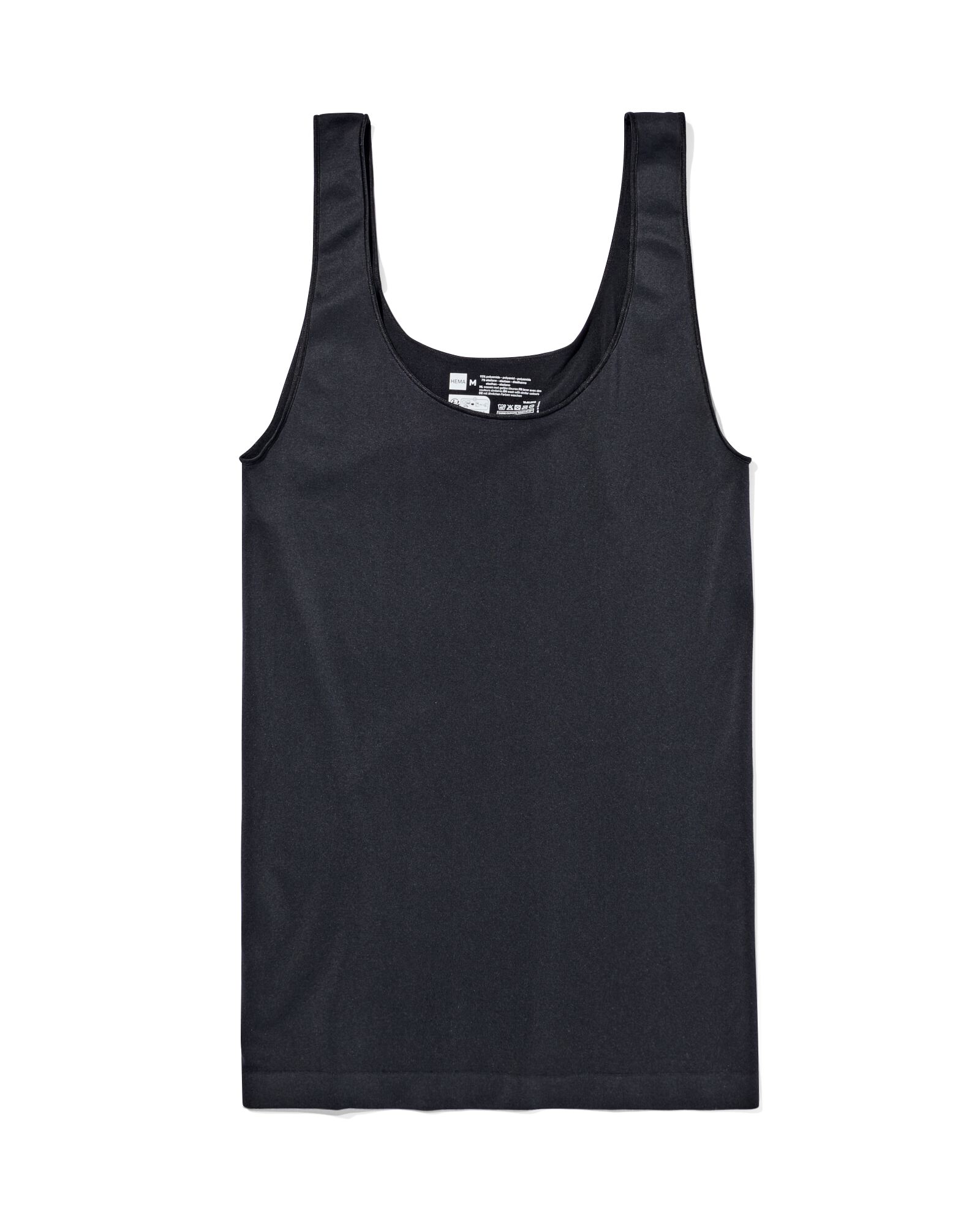 d&eacute;bardeur femme sans coutures microfibre noir noir - 19655999BLACK - HEMA