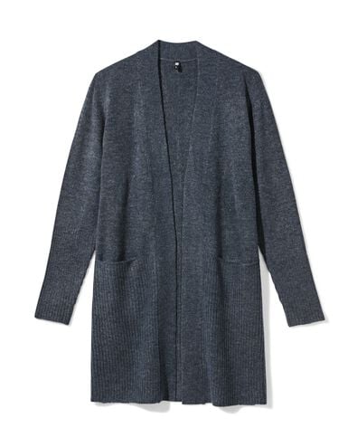 damesvest Lana  blauw blauw - 36302620BLUE - HEMA