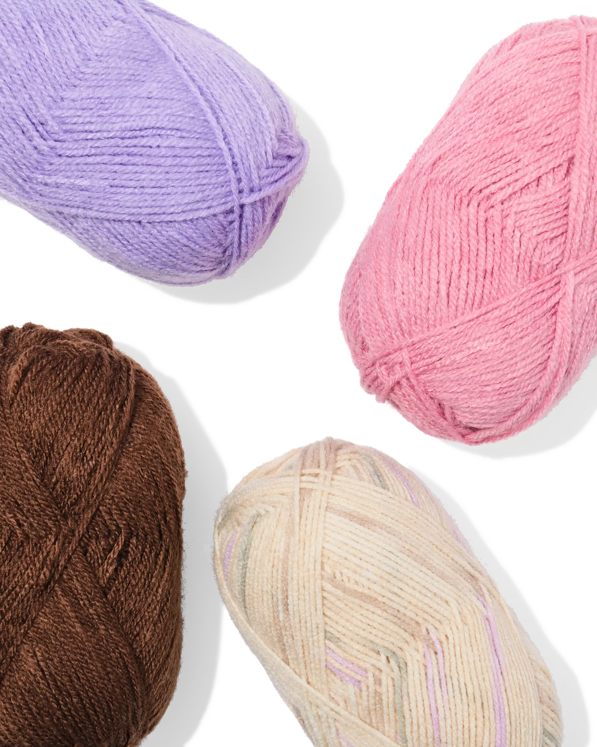 fil acrylique 100 g 250 m rose