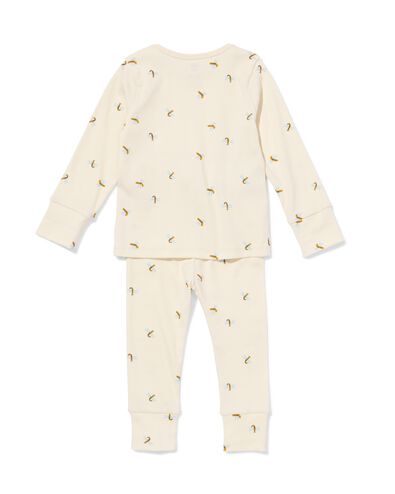 pyjama &eacute;volutif b&eacute;b&eacute; c&ocirc;tel&eacute; animaux blanc cass&eacute; - 33300160OFFWHITE - HEMA