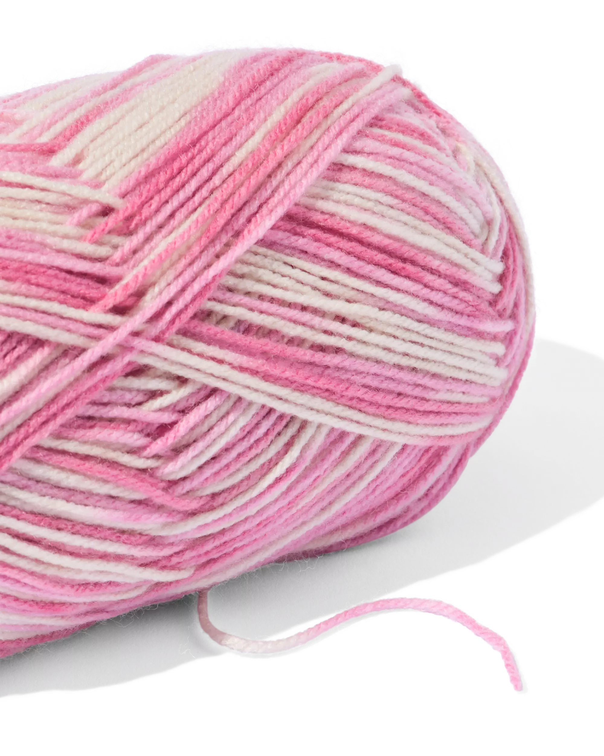 fil acrylique rose chiné 100g 250m