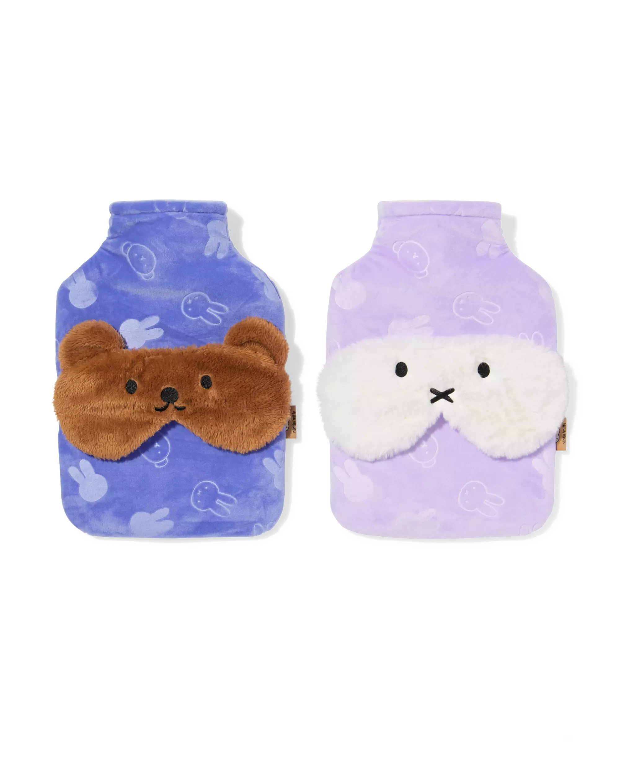 bouillotte Miffy avec masque de sommeil