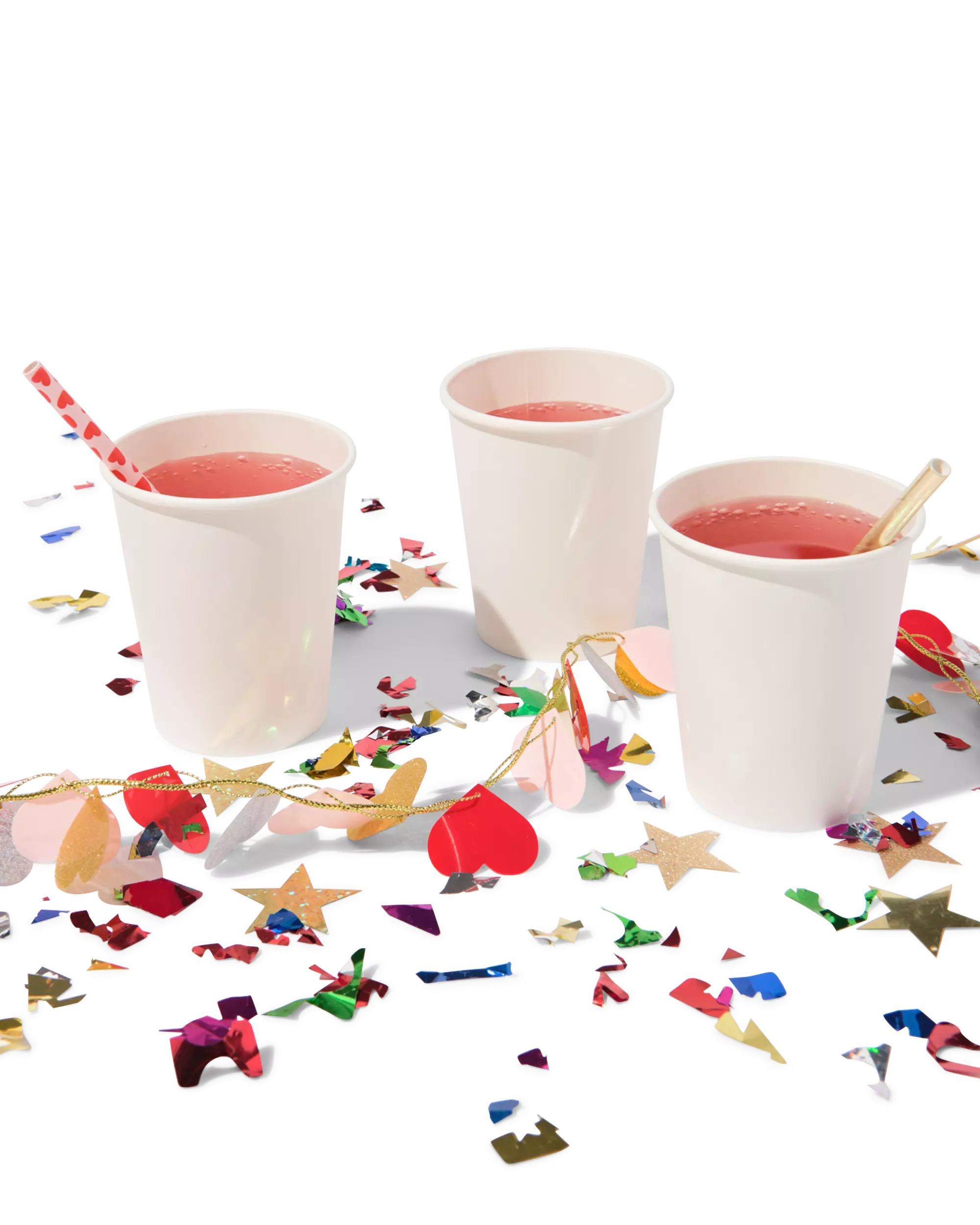 gobelets blanc - lot de 50