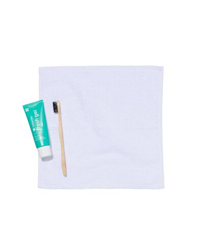 4 serviettes pour le visage 30x30 blanches - - qualit&eacute; &eacute;paisse blanc d&eacute;barbouillettes 30 x 30 - 5200235 - HEMA