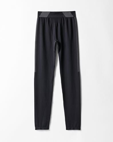 heren thermo sportlegging zwart zwart - 19108920BLACK - HEMA