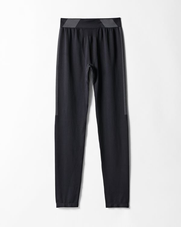 heren thermo sportlegging zwart zwart - 19108920BLACK - HEMA