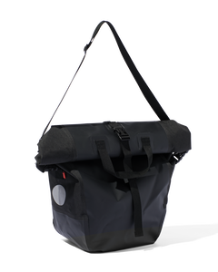 wasserdichte Fahrradtasche, 32 Liter, 58 x 33 x 17 cm, schwarz