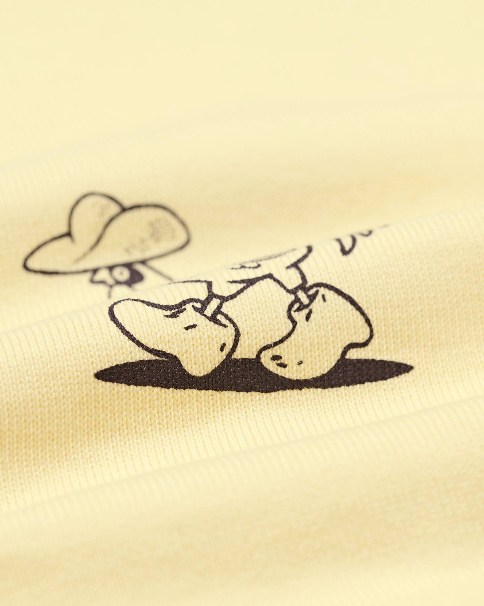 sweat-shirt enfant graphique jaune jaune - 30724254YELLOW - HEMA