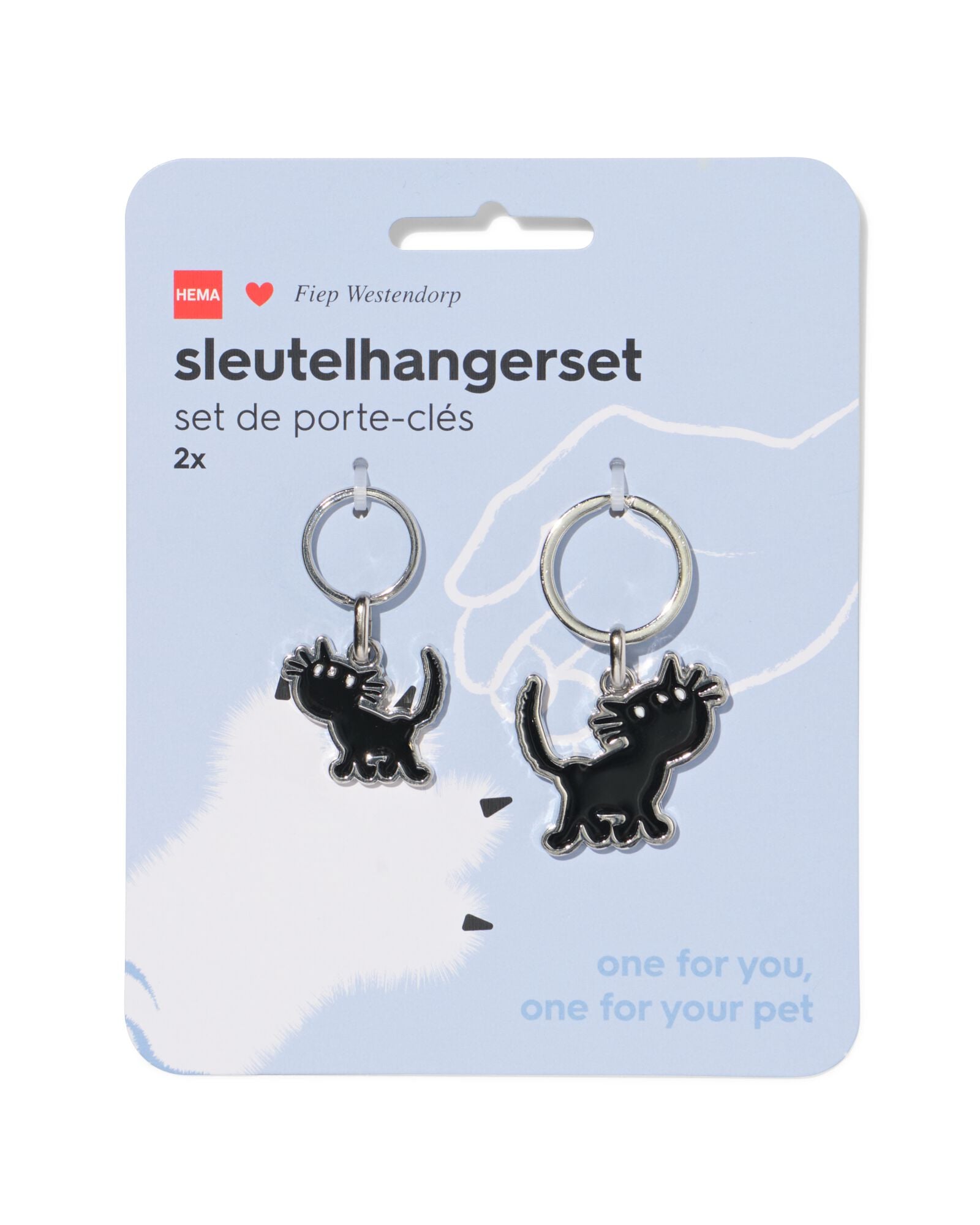 HEMA Siepie Sleutelhangers 12cm - 2 Stuks