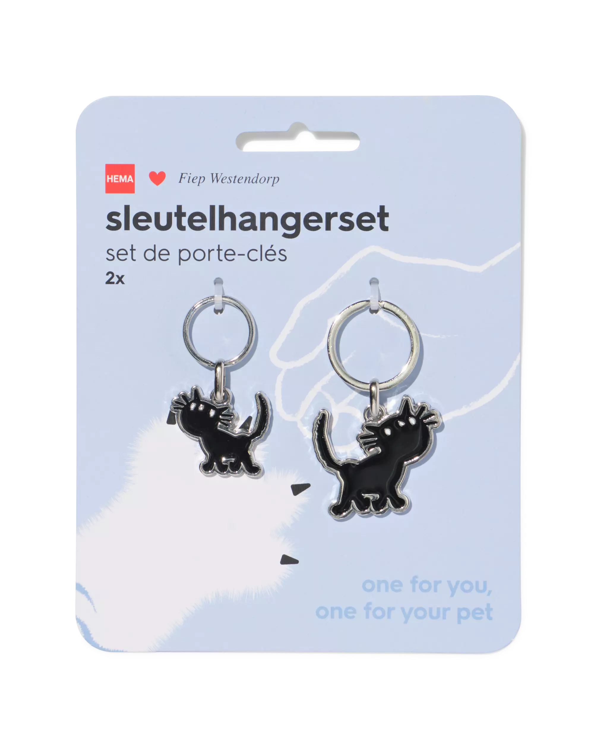 Siepie sleutelhangers 12cm - 2 stuks