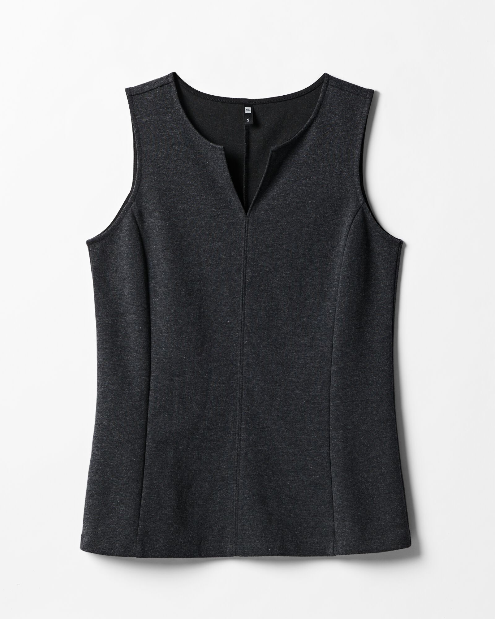 dames top Otis jersey antraciet antraciet - 36214750ANTHRACITE - HEMA