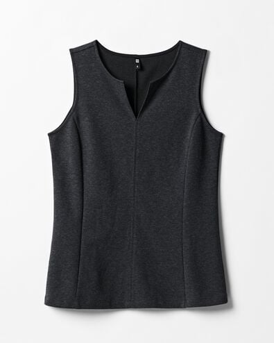 dames top Otis jersey antraciet antraciet - 36214750ANTHRACITE - HEMA