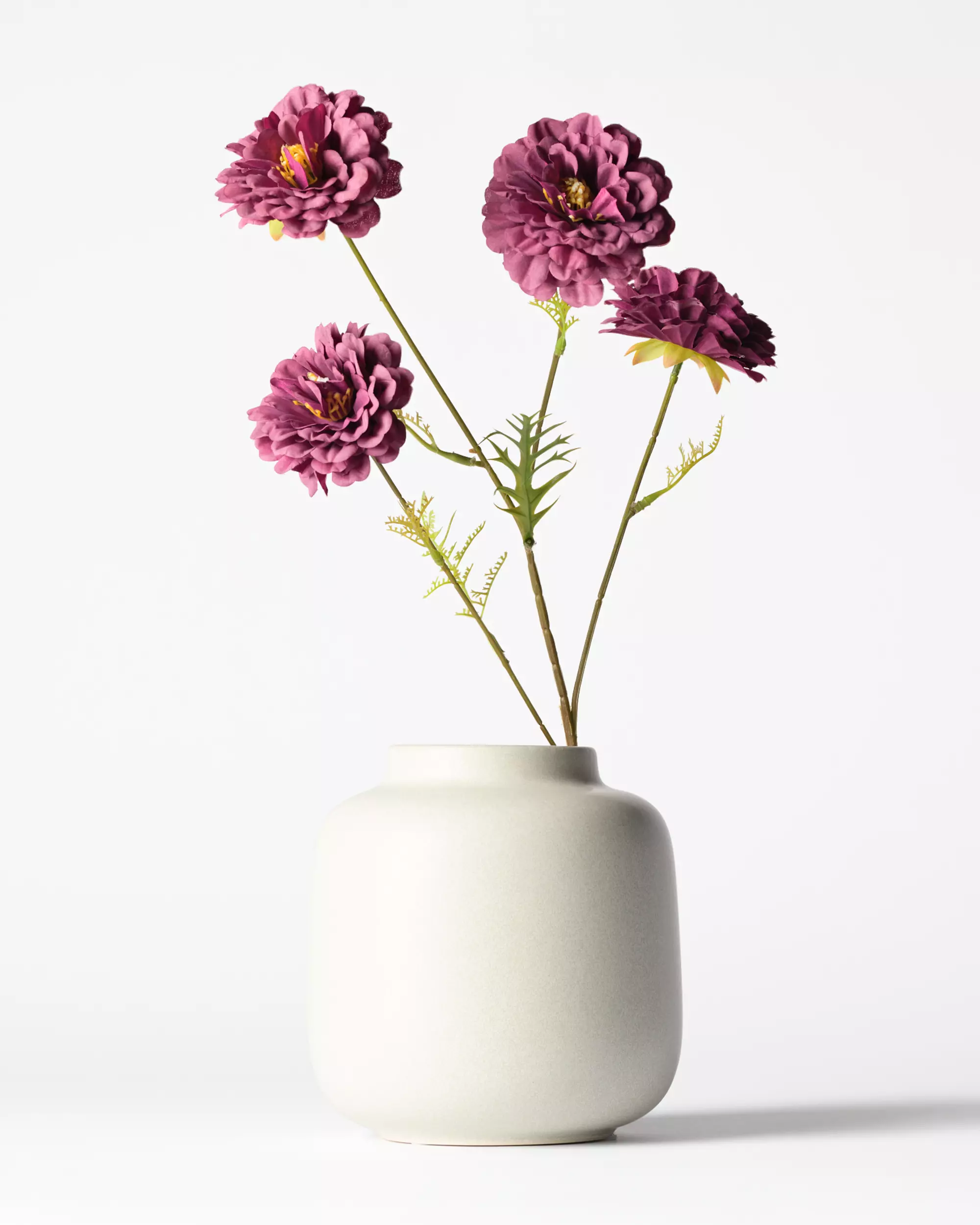 vase ⌀15 x 18 cm Bink céramique blanc