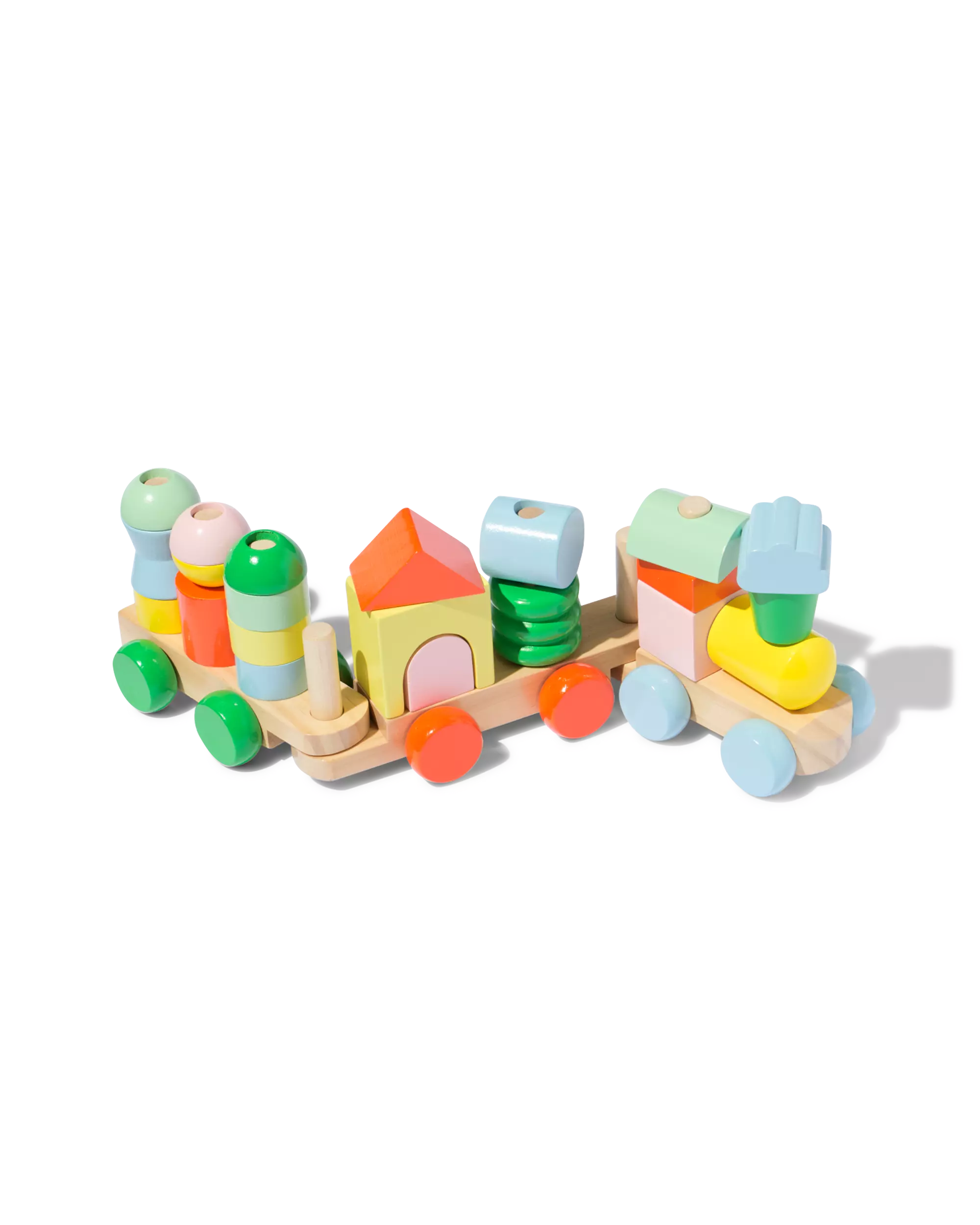 train en bois 44 cm
