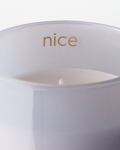 bougie en verre &Oslash;8x9cm lettre N N bougie en verre - 61102673 - HEMA