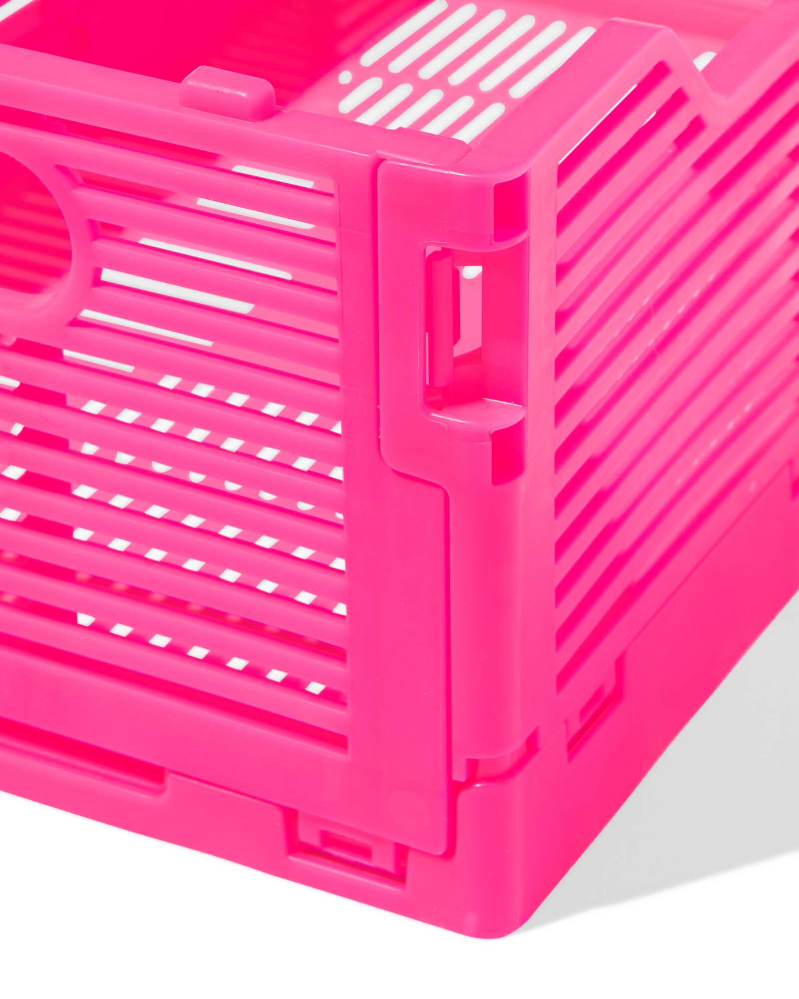 caisse pliable &agrave; lettres recycl&eacute;e S rose vif rose vif S  20 x 30 x 11,5 - 39800023 - HEMA