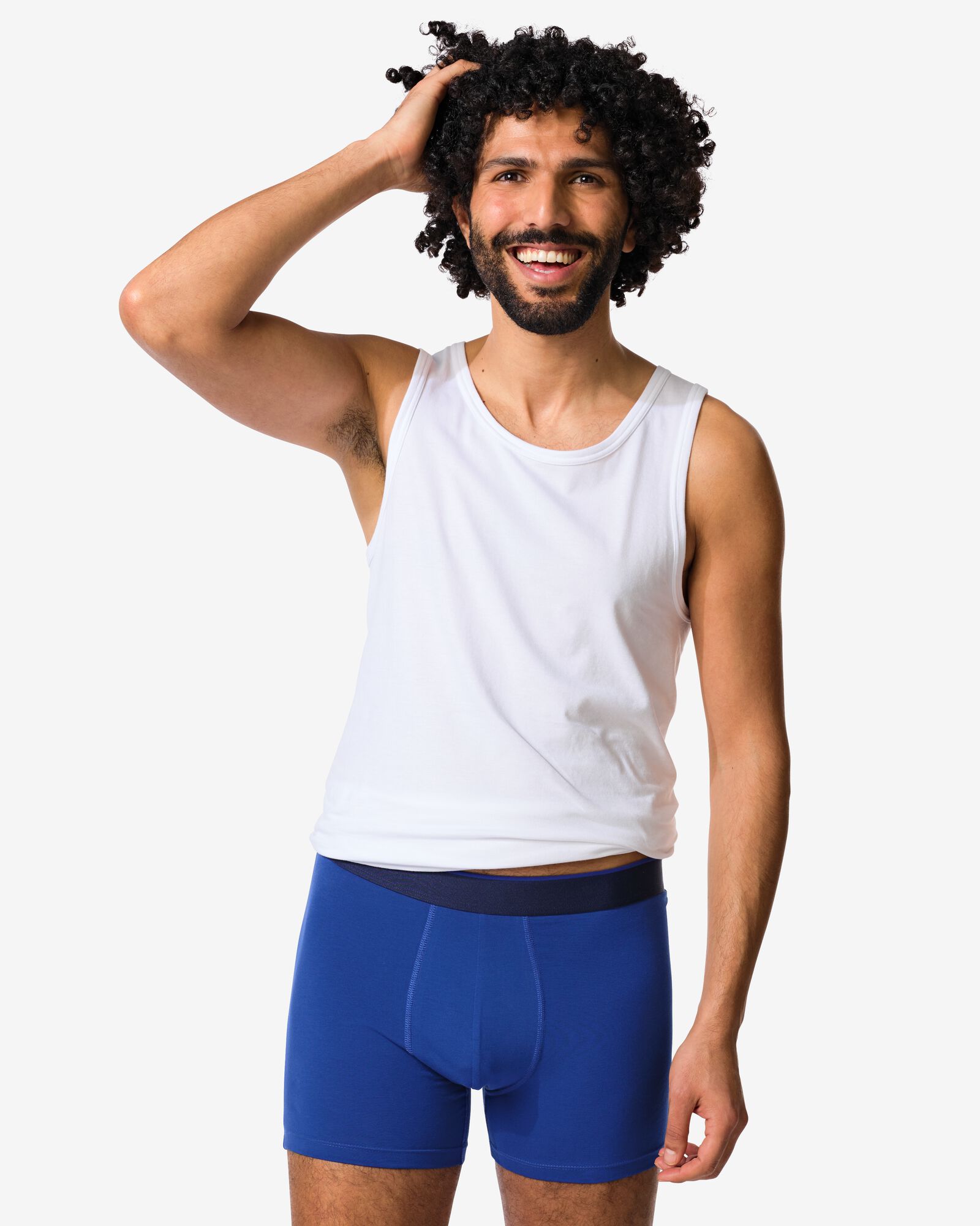 boxer homme - 3 pi&egrave;ces bleu - 19168310BLUE - HEMA