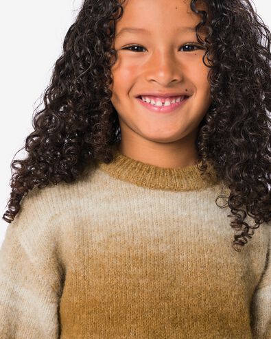 kindertrui kleurverloop brons brons - 30729103BRONZE - HEMA