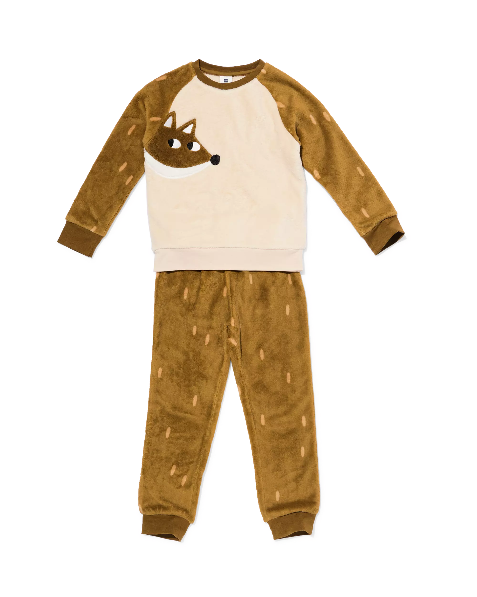 Kinderpyjama, Fleece, Fuchs