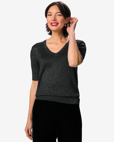 damestrui Marie zwart zwart - 36215450BLACK - HEMA