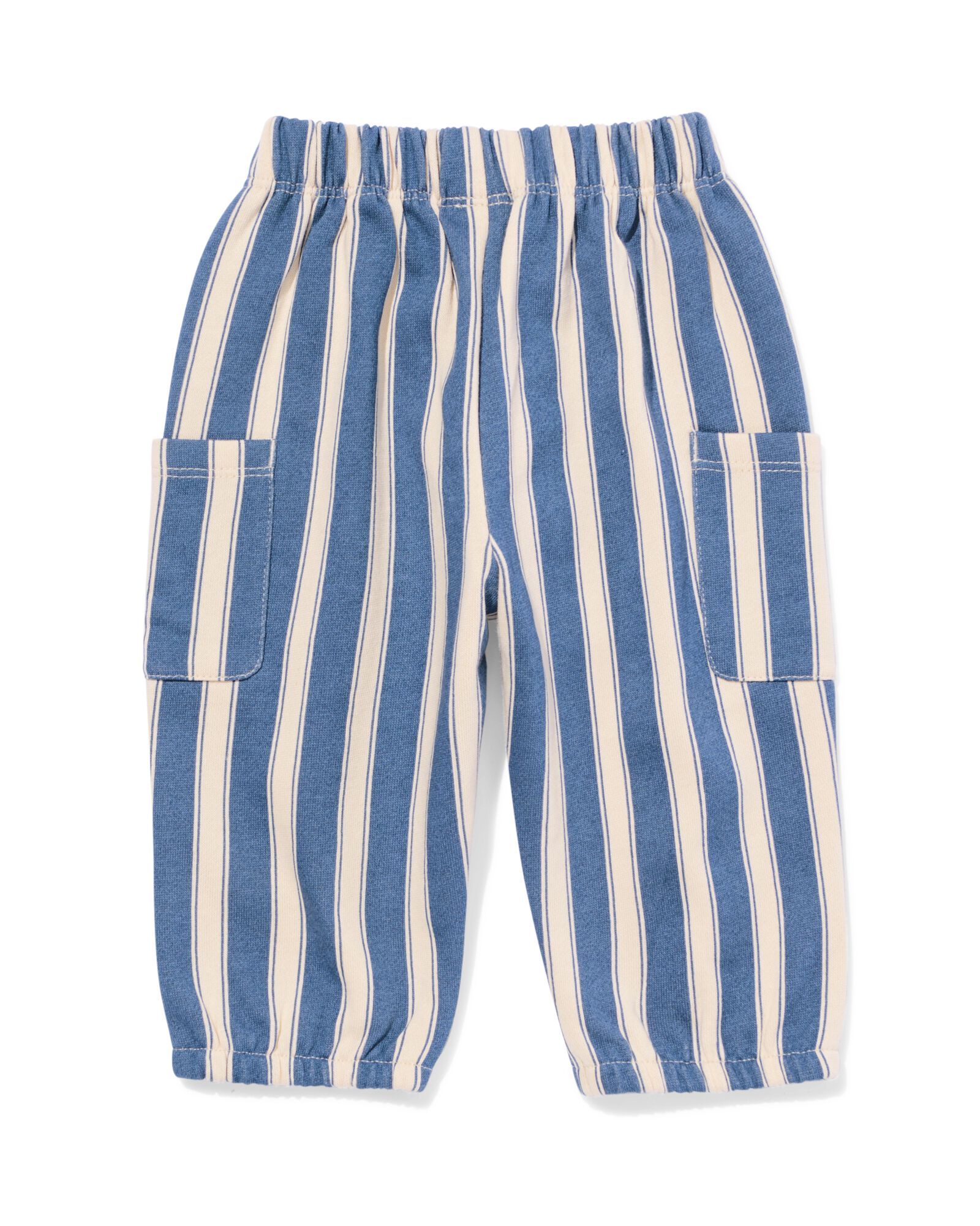 Baby-Sweathose, gestreift blau - 33166670BLUE - HEMA