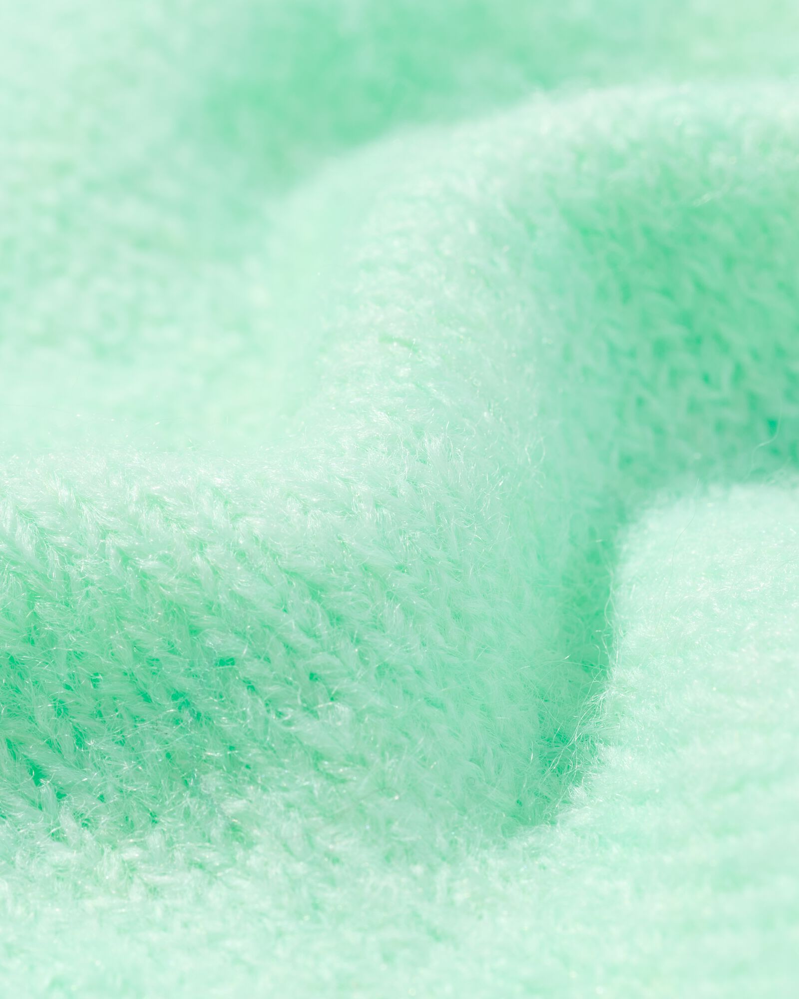 damestrui fijngebreid mintgroen mintgroen - 36214450MINTGREEN - HEMA