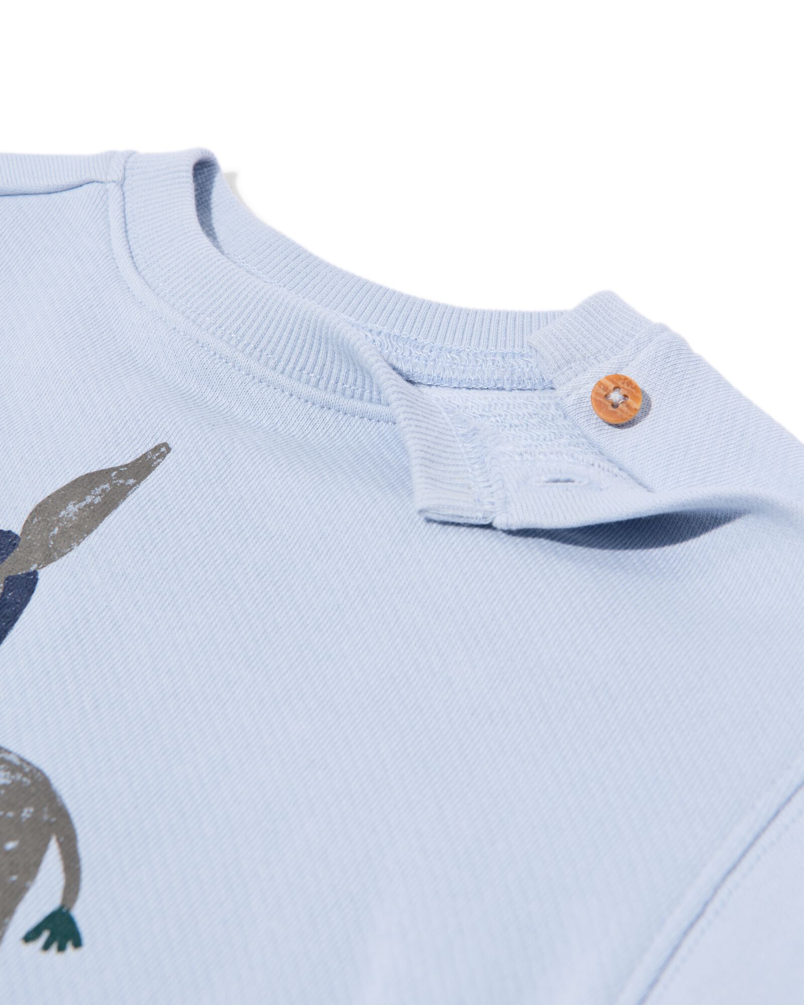 pull b&eacute;b&eacute; tissu sweat &acirc;nes bleu clair bleu clair - 33113680LIGHTBLUE - HEMA