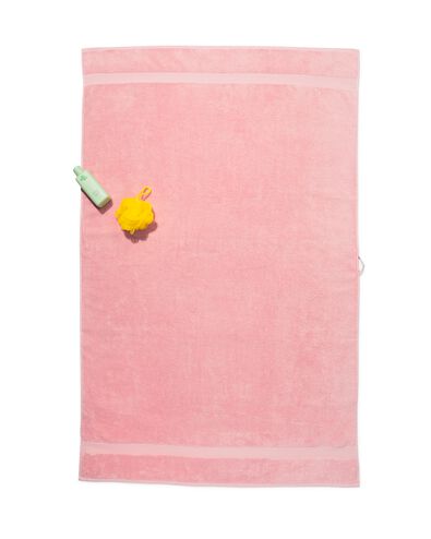 serviette 100x150cm qualit&eacute; &eacute;paisse rose p&acirc;le rose p&acirc;le serviette 100 x 150 - 5282855 - HEMA