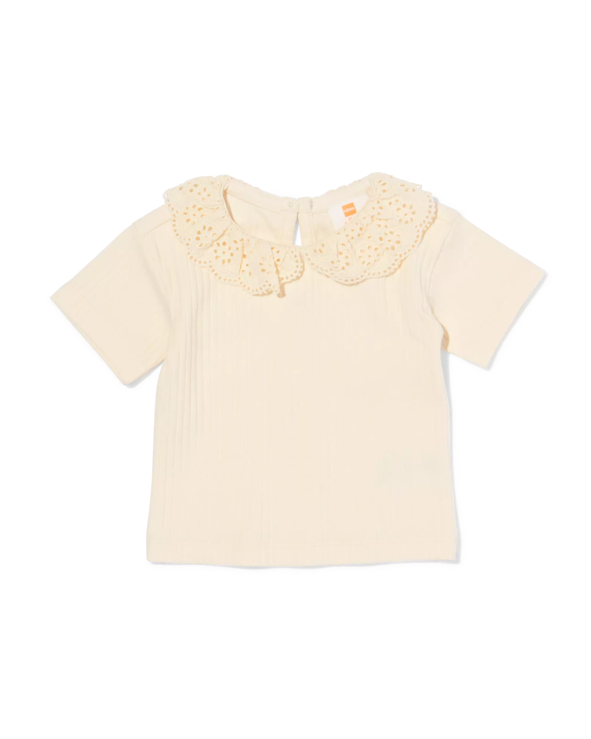 t-shirt bébé côtelé brodé