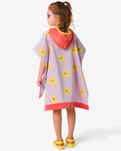 Kinder-Strandponcho 60x60 cm Sonne - 5290112 - HEMA