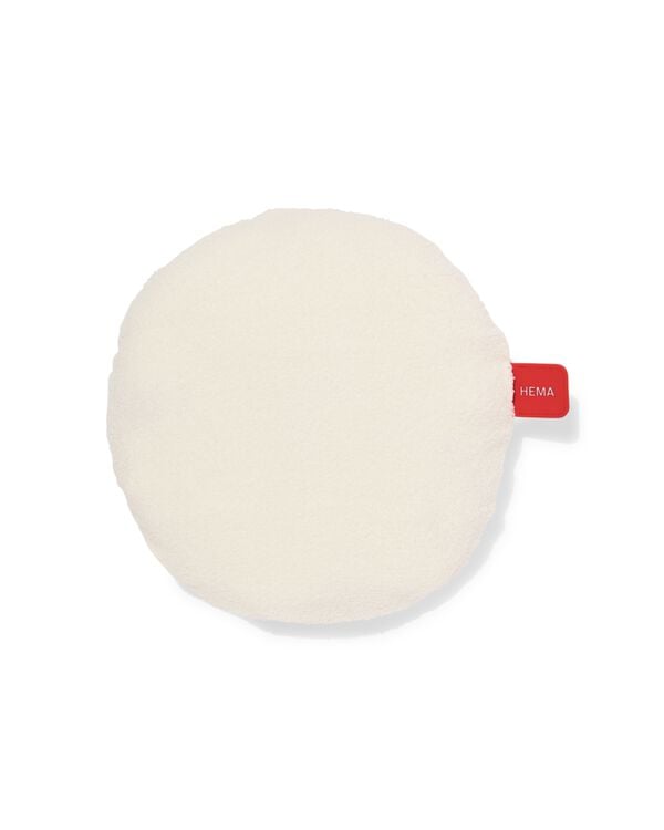 W&auml;rmekissen ⌀ 40 cm, Teddystoff - 13008021 - HEMA