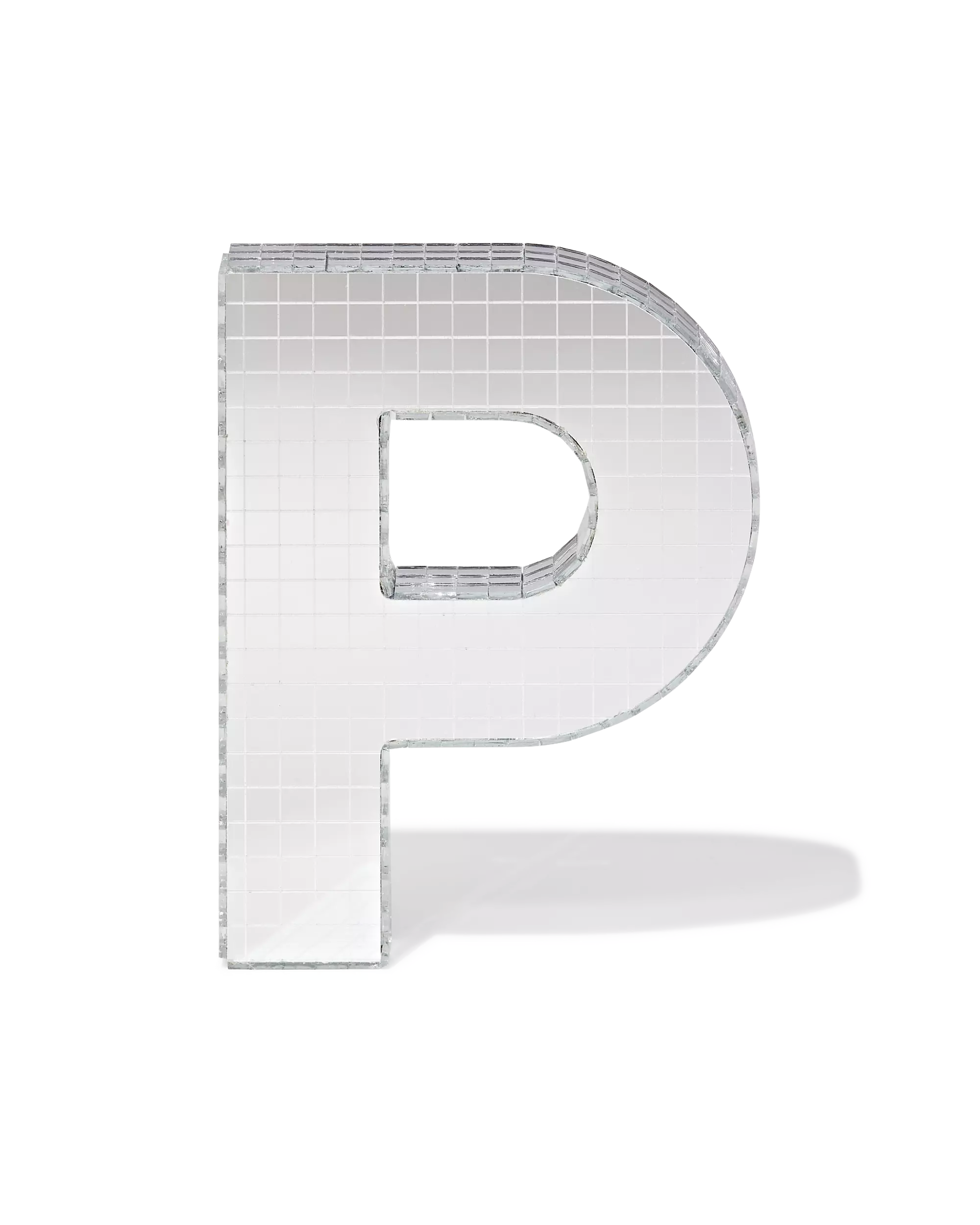 Disco-Buchstabe P 10 × 9 × 10 cm
